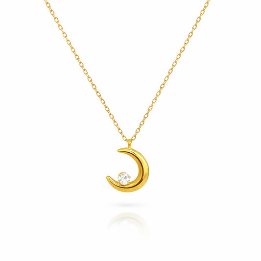 Crescent Moon Necklace