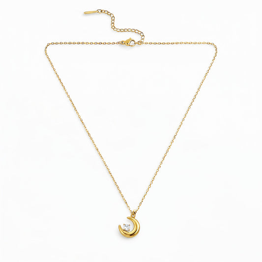 Crescent  Moon Necklace